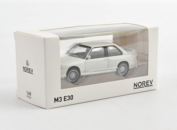 Модель 1:43 BMW 3-series M3 (E30) - 1986 - White