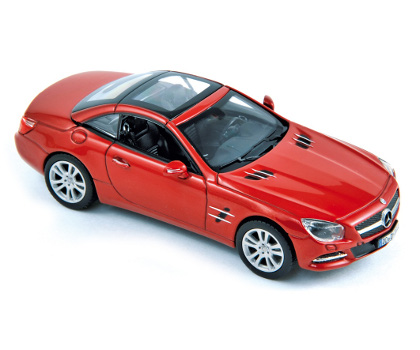 Модель 1:43 Mercedes-Benz SL 500 Cabrio (R231) - red met