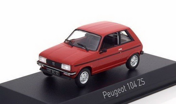 Модель 1:43 Peugeot 104 ZS - persan red