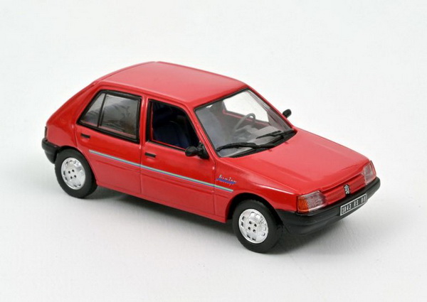 Peugeot 205 Junior 1988 - red 471731 Модель 1:43