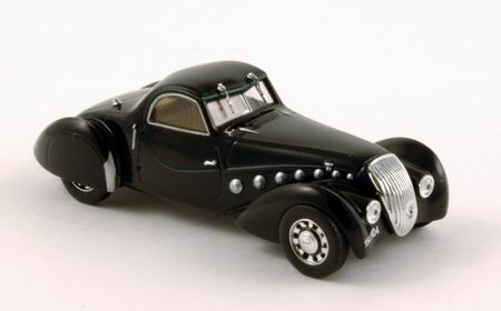 Модель 1:43 Peugeot 302 Darl`Mat Coupe - black