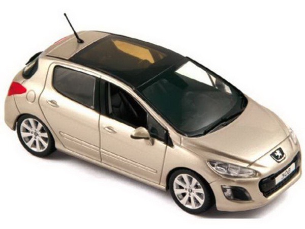 Модель 1:43 Peugeot 308 5-дверей - Vapor Grey