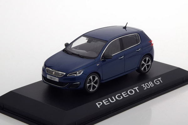 Модель 1:43 Peugeot 308 GT - Blue