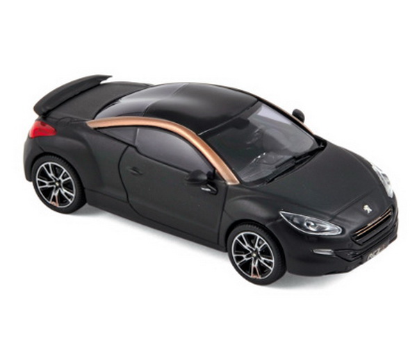Модель 1:43 Peugeot RCZ R Concept Salon de Paris Black Matt-Copper