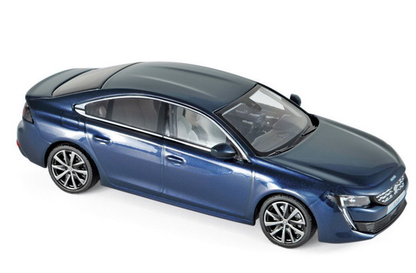 peugeot 508 sedan - dark blue 475821 Модель 1:43