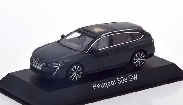 Модель 1:43 Peugeot 508 SW - hurricane grey