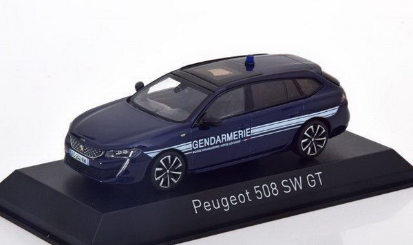 peugeot 508 sw gt "gendarmerie" (жандармерия Франции) 475830 Модель 1:43