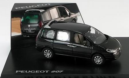 Модель 1:43 Peugeot 807 - antrazit