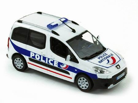 Модель 1:43 Peugeot Partner минивэн «Police Nationale»