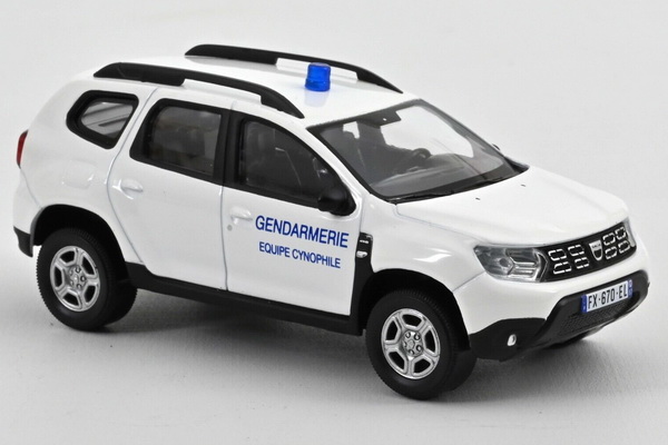 Dacia Duster Gendarmerie - Cynophile Team - 2020 509025 Модель 1:43