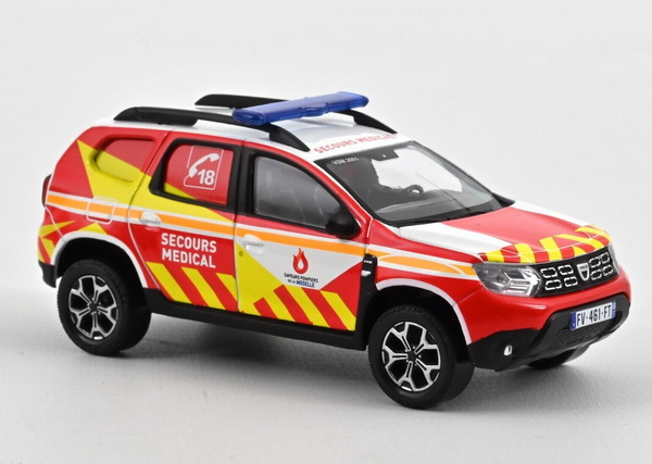 Dacia Duster Pompiers Secours Médical - 2020 509050 Модель 1:43