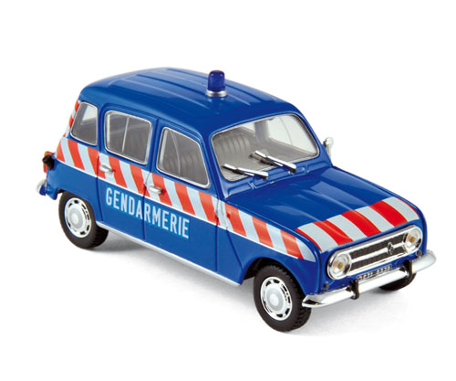 renault 4 «gendarmerie peloton d'autoroute» 510049 Модель 1:43