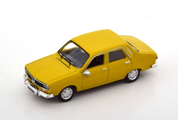Renault 12 1974 yellow 511257 Модель 1:87