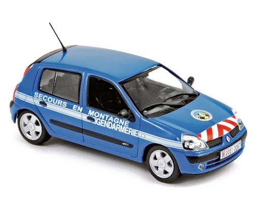 Модель 1:43 Renault Clio «Gendarmerie Secours en Montagne»