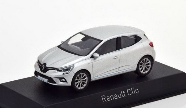 Модель 1:43 Renault Clio - platine silver