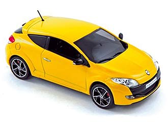 Модель 1:43 Renault Megane RS - yellow