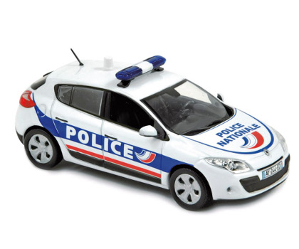 Модель 1:43 Renault Megane Police Nationale