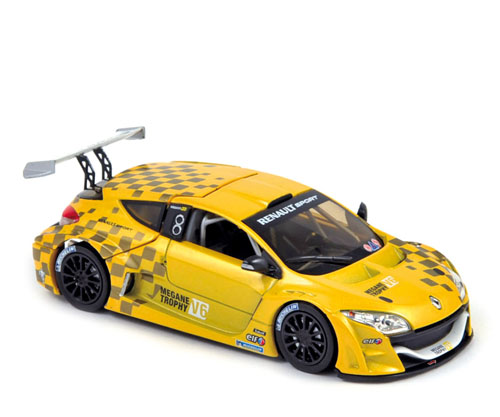 renault megane trophy v6 showcar - yellow 517714 Модель 1:43