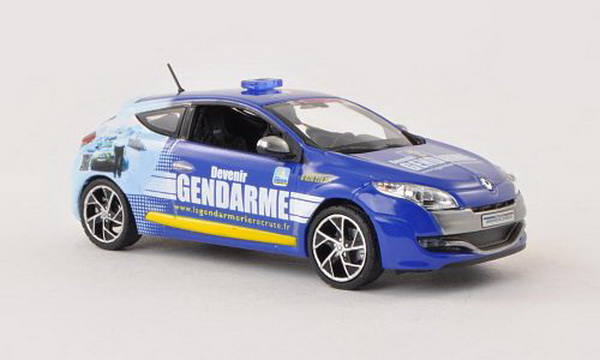 renault megane rs «gendarmerie» tour de france (жандармерия Франции) 517717 Модель 1:43
