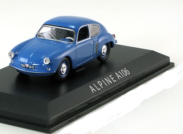 alpine a106 - blue 517809 Модель 1:43