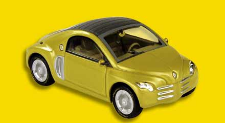 Модель 1:43 Renault Fifty Concept Car - yellow met