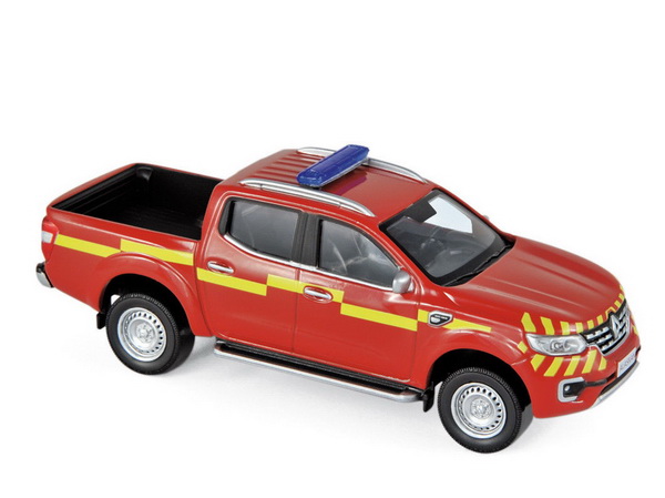 renault alaskan pickup van 4x4 "pompiers" (пожарный) 2017 518393 Модель 1:43