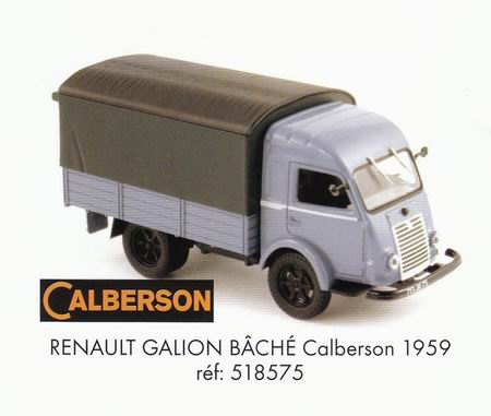 Модель 1:43 Renault Galion «Calberson» (бортовой тент)
