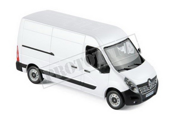 Модель 1:43 Renault Master III фургон 2014 White