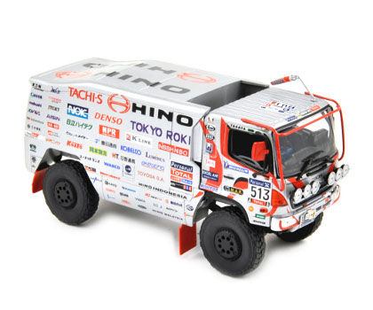 Модель 1:43 Hino Ranger №513 Dakar (Teruhito Sugawara)