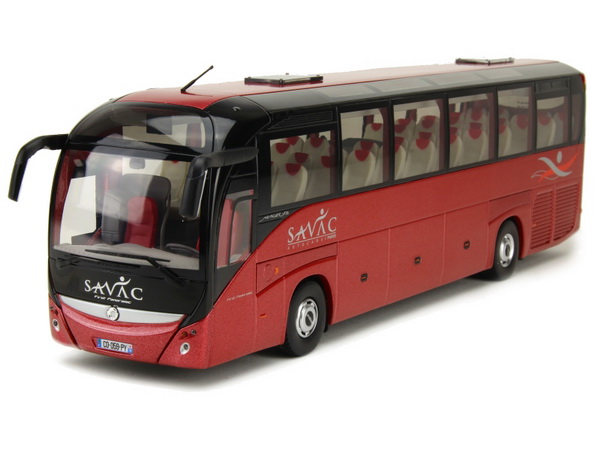 Модель 1:43 Irisbus Magelys «Savac» (автобус) - red met