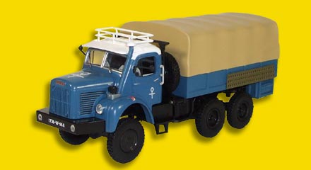 Модель 1:43 Berliet GBC 8 6x6 Gazelle - blue
