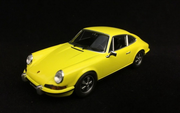 porsche 911s 2.4 1973 lemon yellow 750056 Модель 1:43