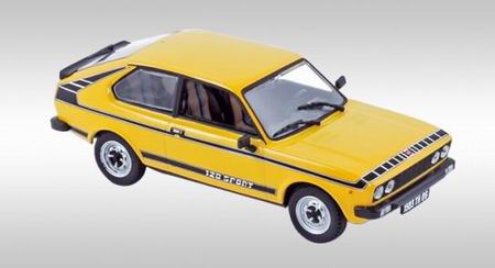 Модель 1:43 FIAT 128 Coupe Sport - yellow