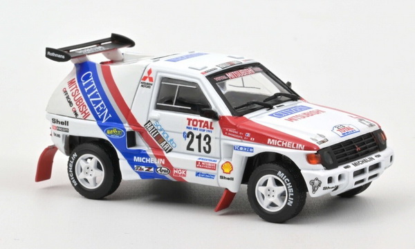 Mitsubishi Pajero 3rd Rally Dakar 1992 No213 Shinuzuka/ Magne