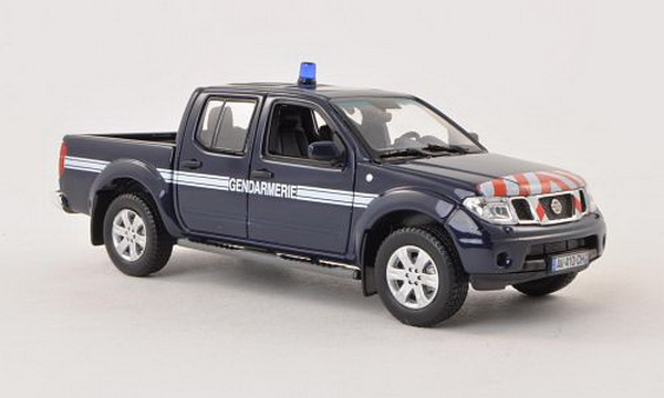 nissan navara pickup 4x4 «gendarmerie» (жандармерия Франции) 800243 Модель 1:43