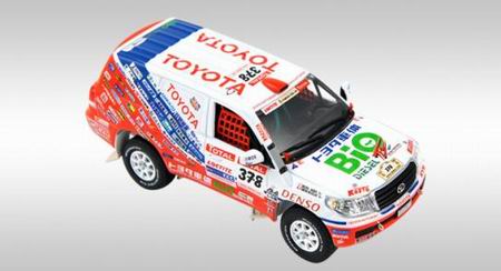 Модель 1:43 Toyota Land Cruiser 200 №378 Dakar (Gibon - Miura)