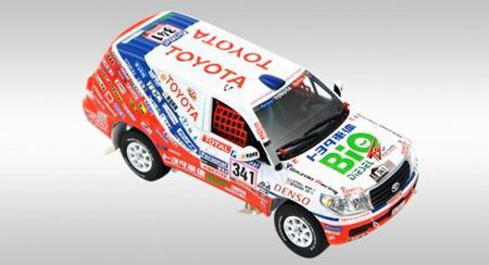 Модель 1:43 Toyota Land Cruiser 200 №341 Dakar (Mitsuhashi - Cattarelli)