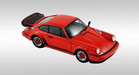 Модель 1:43 Porsche 911 Clubsport Indichred (L.E.500pcs)