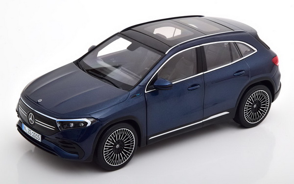 Модель 1:18 Mercedes-Benz EQA 2021 (H243) - Blue
