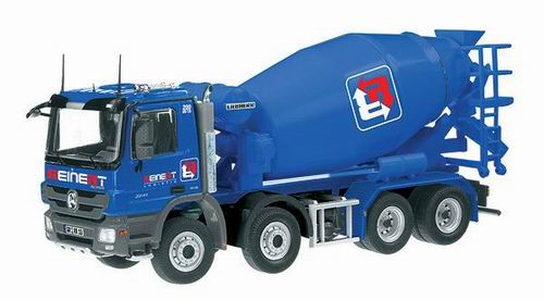 mercedes-benz actros 8x4 truck mixer with-reinart 754-12 Модель 1:50