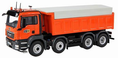 man tgs 8x4 rear tipper dump truck 770-01 Модель 1:50