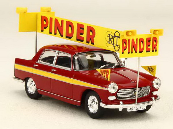 Модель 1:43 Peugeot 404 Cirque Pinder Pinder ORTF