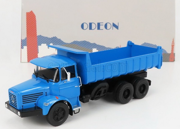 Berliet GLM 6x4 Benne - blue (L.E.500pcs) ODEON071 Модель 1:43