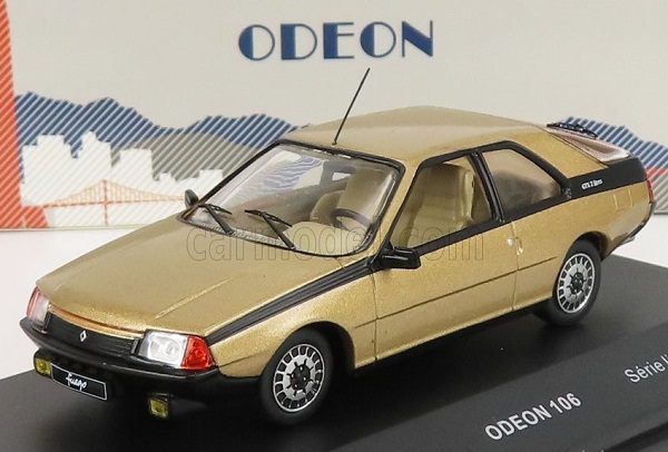 Renault Fuego GTX - gold ODEON106 Модель 1:43