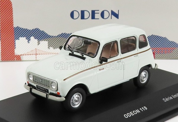 Renault R4 SAVANE - white ODEON119 Модель 1:43