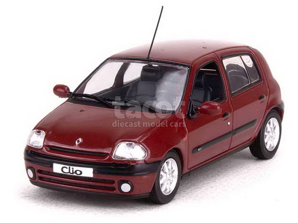 Модель 1:43 Renault Clio II Phase 1 1998 Red Metal