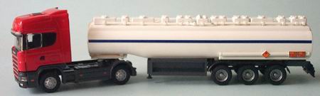 Модель 1:43 Scania 144L 530CV Scania CON Cistern - Tank Tanker Truck RICK