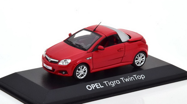 opel tigra twin top - red 1799095 Модель 1:43