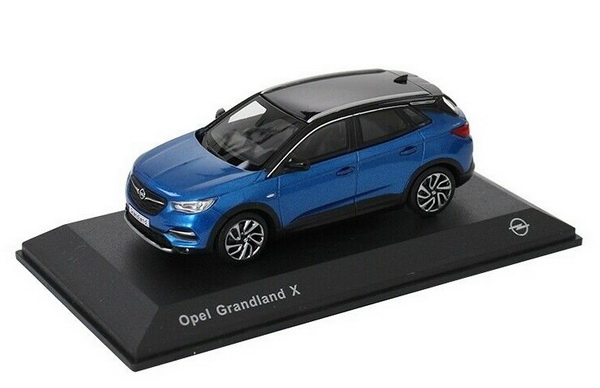 Модель 1:43 Opel Grandland X - met.blue/black