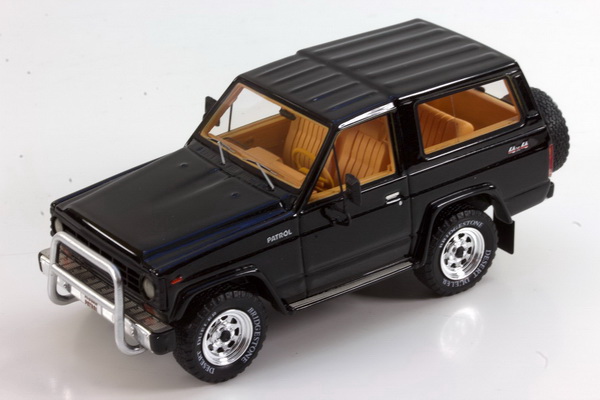 Модель 1:43 Nissan Patrol 160 (SWB) 2-door Sport 4x4 - 1984 - Black